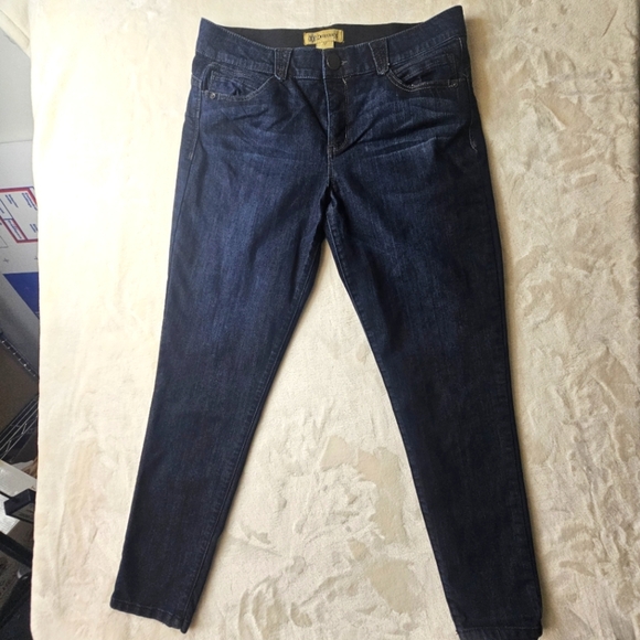 Democracy Jeans Absolution Skinny Women’s 14 Dark Wash - Picture 1 of 12